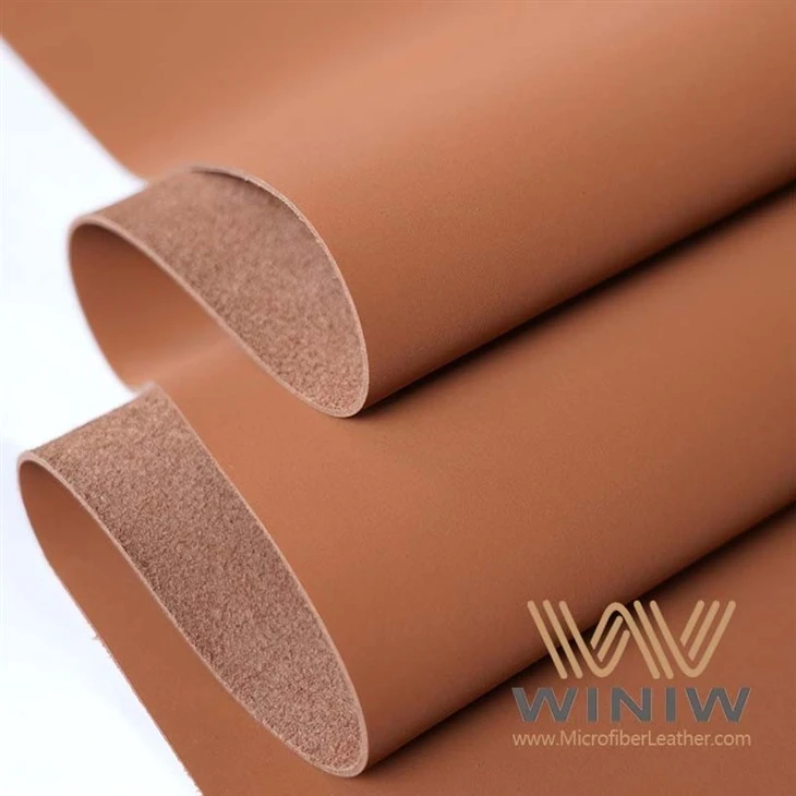 Wrinkle Resistant Microfiber PU Faux Leather For Footwear manufacturers